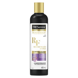 Condicionador TRESemmé Reconstrução e Força 400ml em Oferta na Shopee