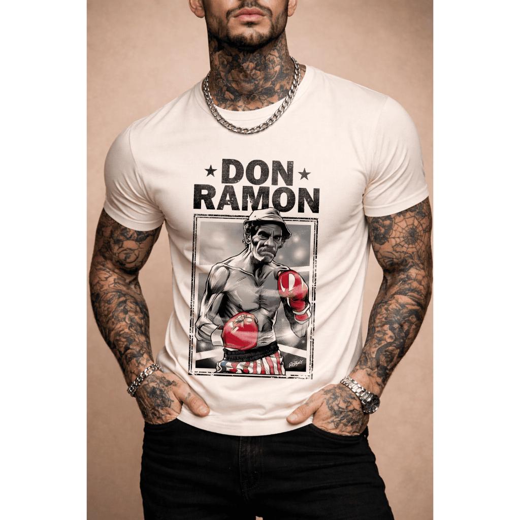 Camiseta Blusa Unissex Personagem Don Ramon Seu Madruga Chaves Seriado Exclusiva 100% Algodão