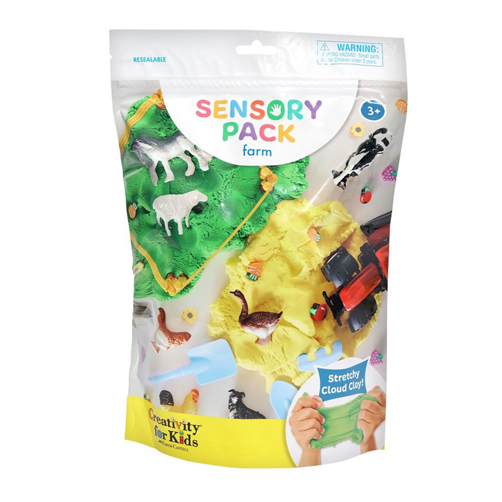 Kit sensorial Fazendinha Creativity for Kids 6418900 Faber-Castell