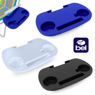 Mesa Portátil Lateral para Cadeira de Praia com Porta Copos Bel / Diversas Cores em Oferta na Shopee