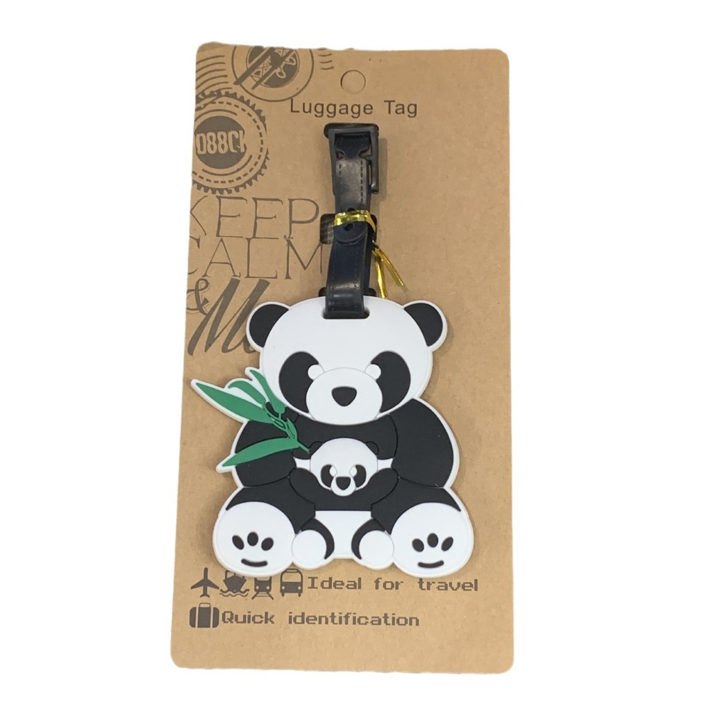 Etiqueta de bagagem Panda BDFR