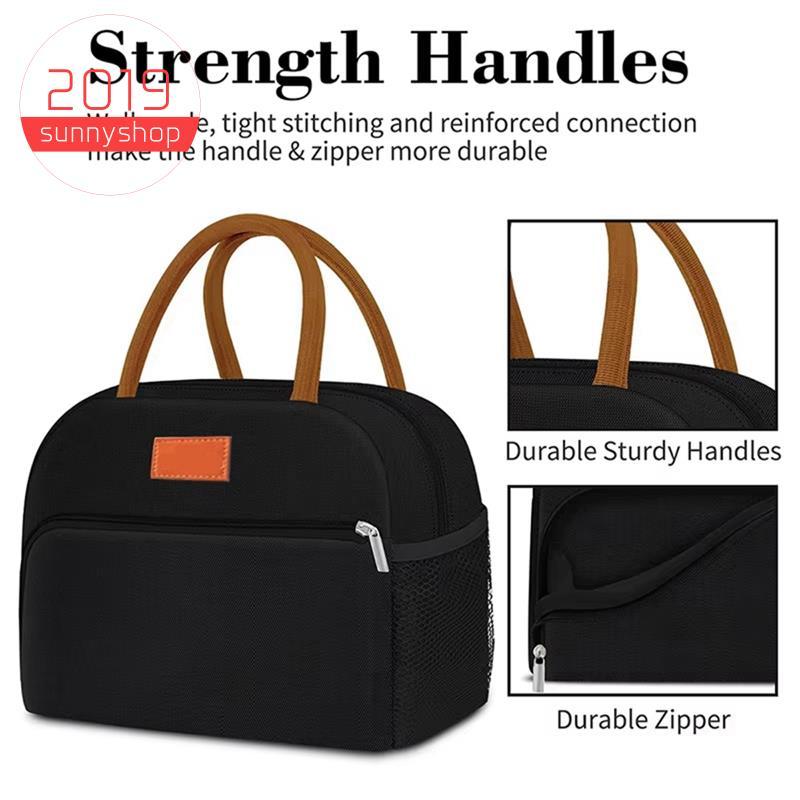 [Bestseller S] Lancheiras Isoladas À Prova De Vazamentos-Bolsa Térmica Multifuncional Para Homens E Mulheres-Grande Capa