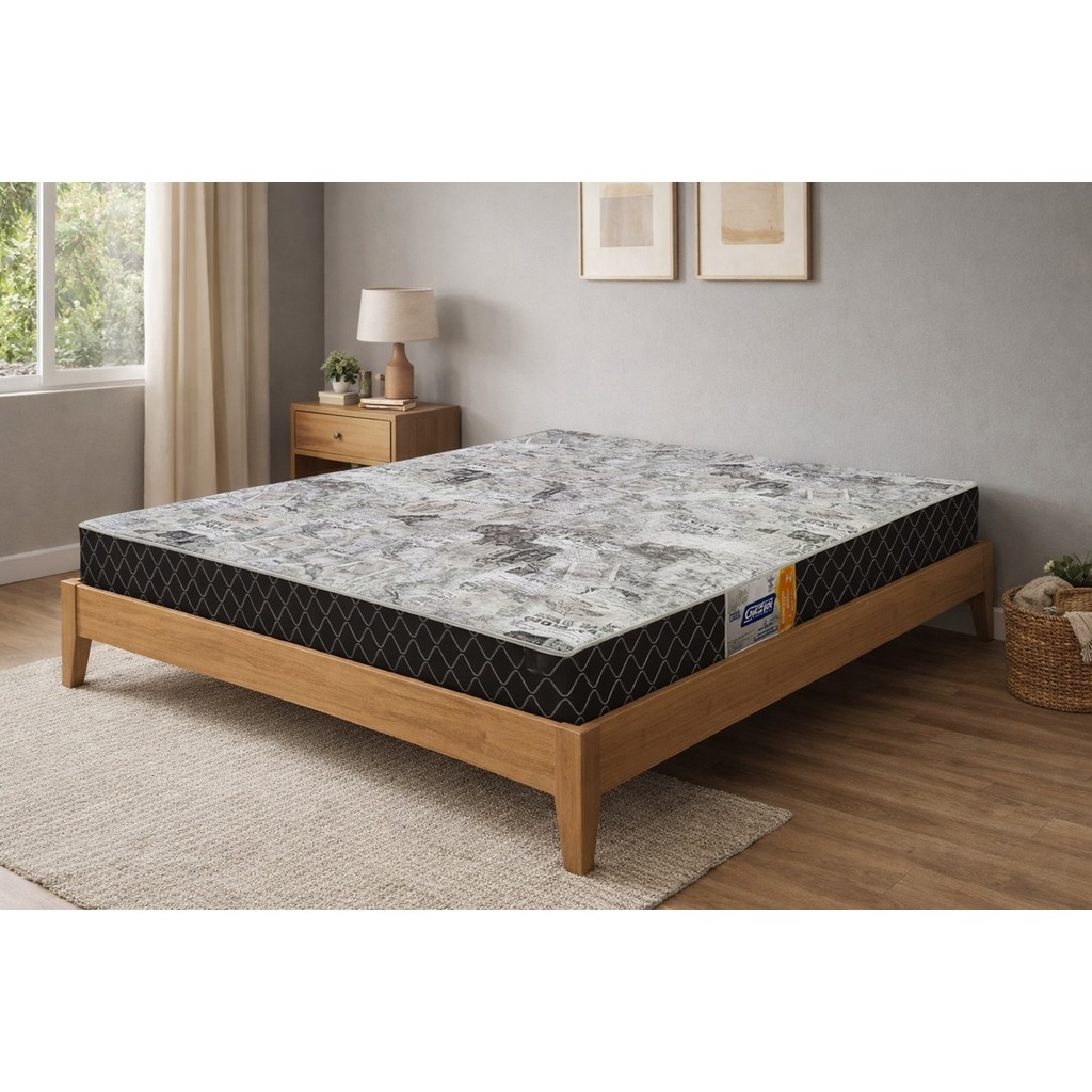 Colchão Para Cama Casal Dream 188x138 Cm 100% Espuma Tecido Poliester D23 - Gazin
