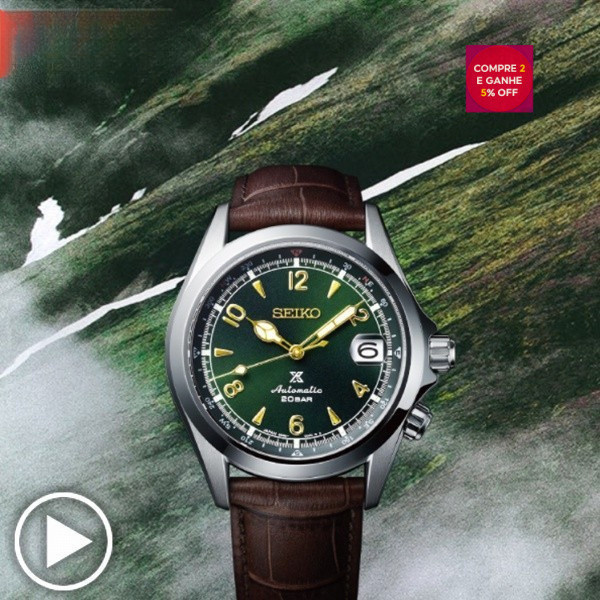 Relógio Esportivo Verde 5dph Seiko X Padi Homens, Relógio Clássico Multifuncional de Couro Melhores Presentes — R$ 66,97 em Shopee, 50% OFF