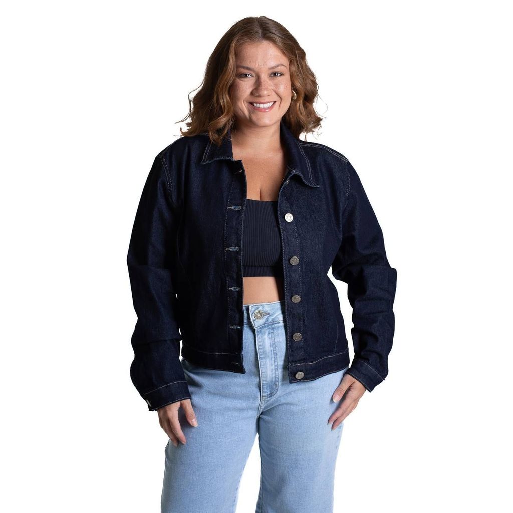 Jaqueta Jeans Sawary Plus Size - 282500