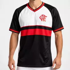 Camiseta Flamengo Betel Score Vermelho/Preto Oficial + NF