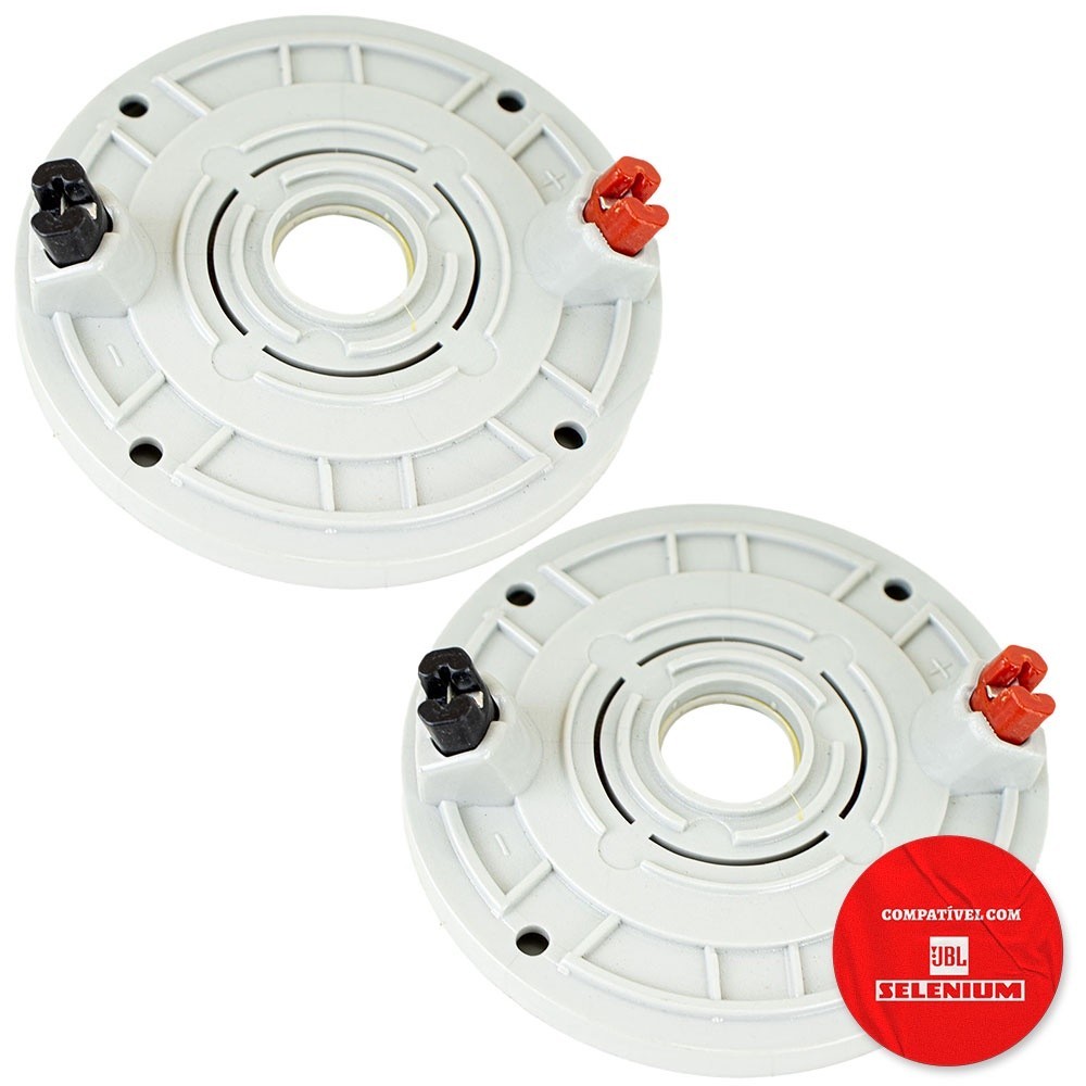 2x Reparo Compatível com Driver JBL Selenium St 450 e ST 400 Trio Tweeter 8 Ohms 300w