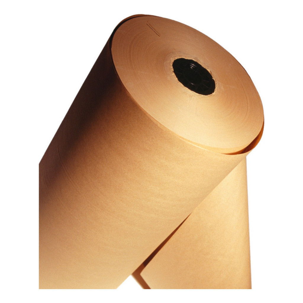 Bobina Papel Pardo Kraft 40cm 5kg Embalagem Aproximadamente 200m