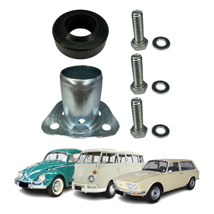 Kit Guia Rolamento Embreagem + Retentor Vw Fusca Kombi Gol Brasilia Motor a Ar 1300 1500 1600
