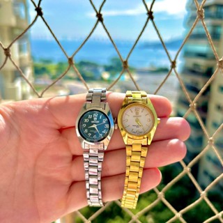 Relógio Orimet Pequeno Feminino a Prova D´Água Luxo Dourado e Prata em Oferta na Shopee