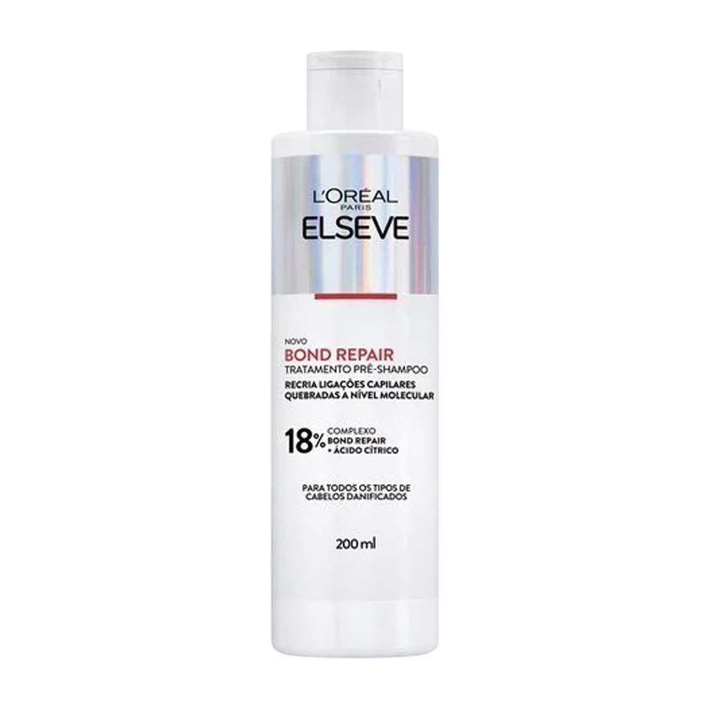 Tratamento Pré Shampoo Elseve Bond Repair L'Oréal Paris 200ml em Oferta na Shopee