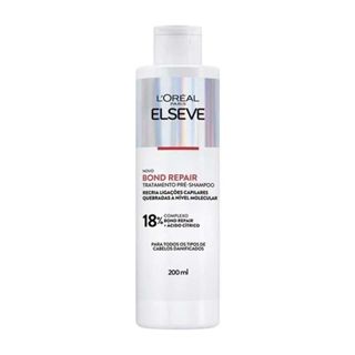 Tratamento Pré Shampoo Elseve Bond Repair L'Oréal Paris 200ml em Oferta na Shopee