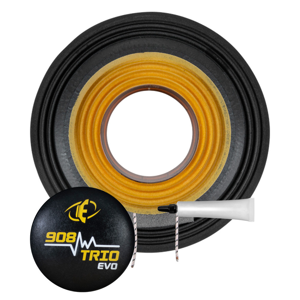 KIT REPARO ALTO FALANTE EROS 908 TRIO EVO 8 POLEGADAS ORIGINAL
