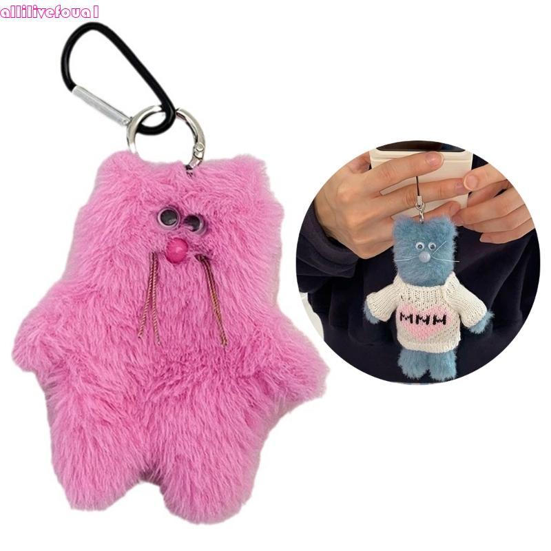 allilivefoua1 Chaveiros Pelúcia Pingente Fofo Joias Da Para E Meninas