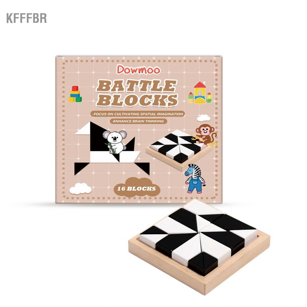 Kfffbr Quebra-cabeça Educacional Genérico, Blocos Criativos, Brinquedo de Construção, Design Seguro, Cor Dupla, Melhora