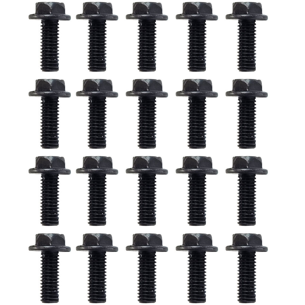Kit 20 Parafusos Rosca Esquerda para Flange de Serra Mármore Universal para Makita Bosch e Outras Marcas