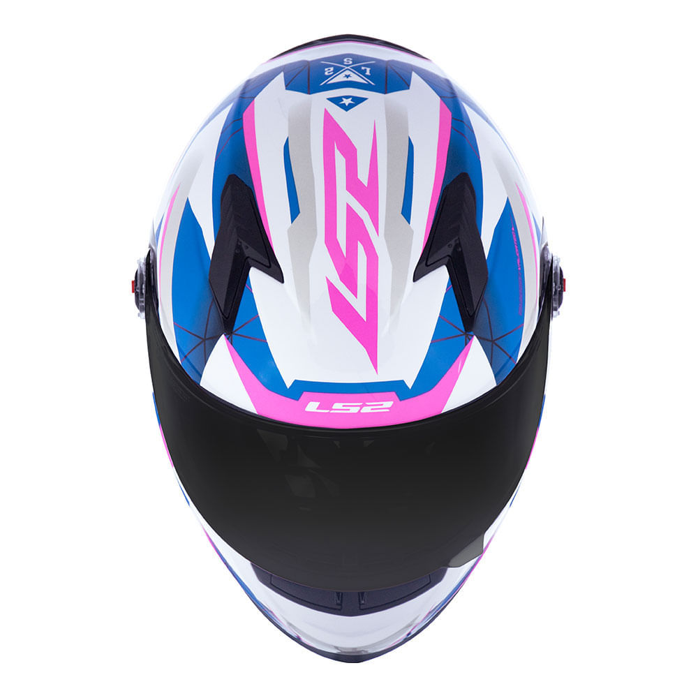 CAPACETE LS2 CLASSIC DRAZE BRANCO em Oferta na Shopee
