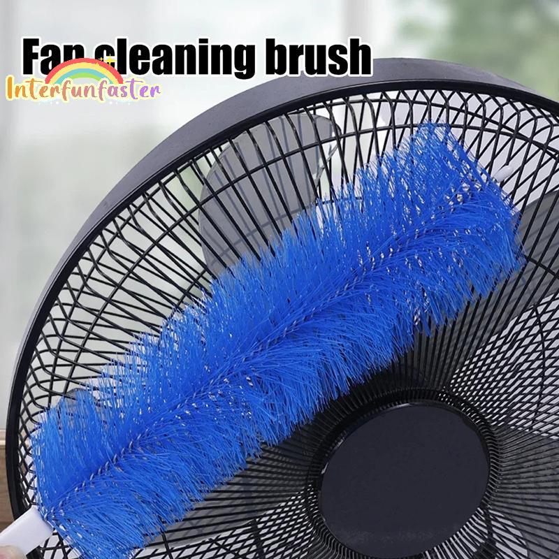 [Interfunfasterfunb] Escova De Ventilador Espanador De Microfibra Dobrável Limpeza Para Removedor De Poeira Doméstica Ar