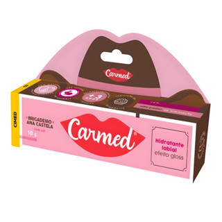 Hidratante Labial Carmed Brigadeiro Boiadeira Ana Castela - Bisnaga 10g em Oferta na Shopee