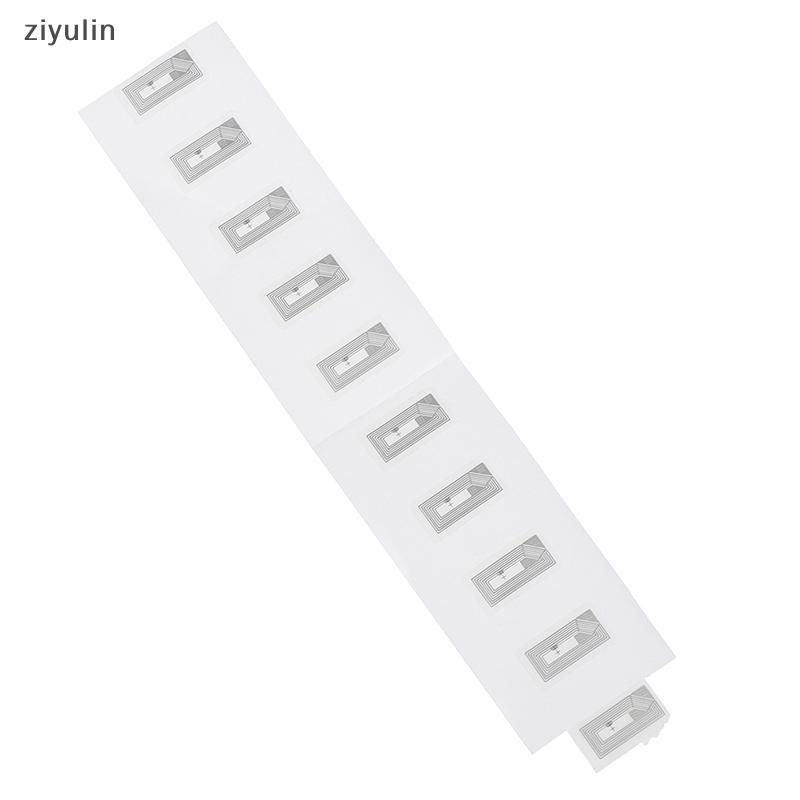CVC 100Pcs NFC Chip NTAG213 Adesivo Inlay Molhado 2 * 1cm 13.56MHz RFID NTAG213 Etiqueta CV