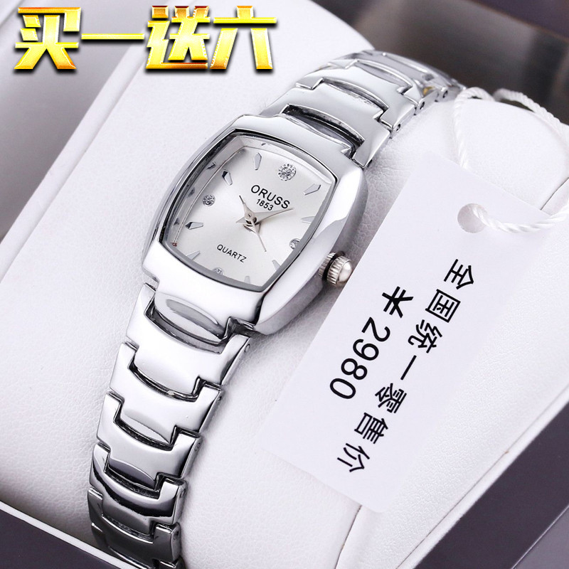 relogio feminino pequeno delicado relogio feminino Relógio feminino à prova d'água quadrado mecânico relógio de quartzo