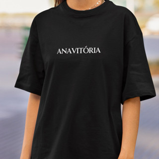 [Camiseta Premium em Algodão Puro]TT Camiseta T-shirt Água viva AnaVitoria T-shirt Personaliada
 em Oferta na Shopee