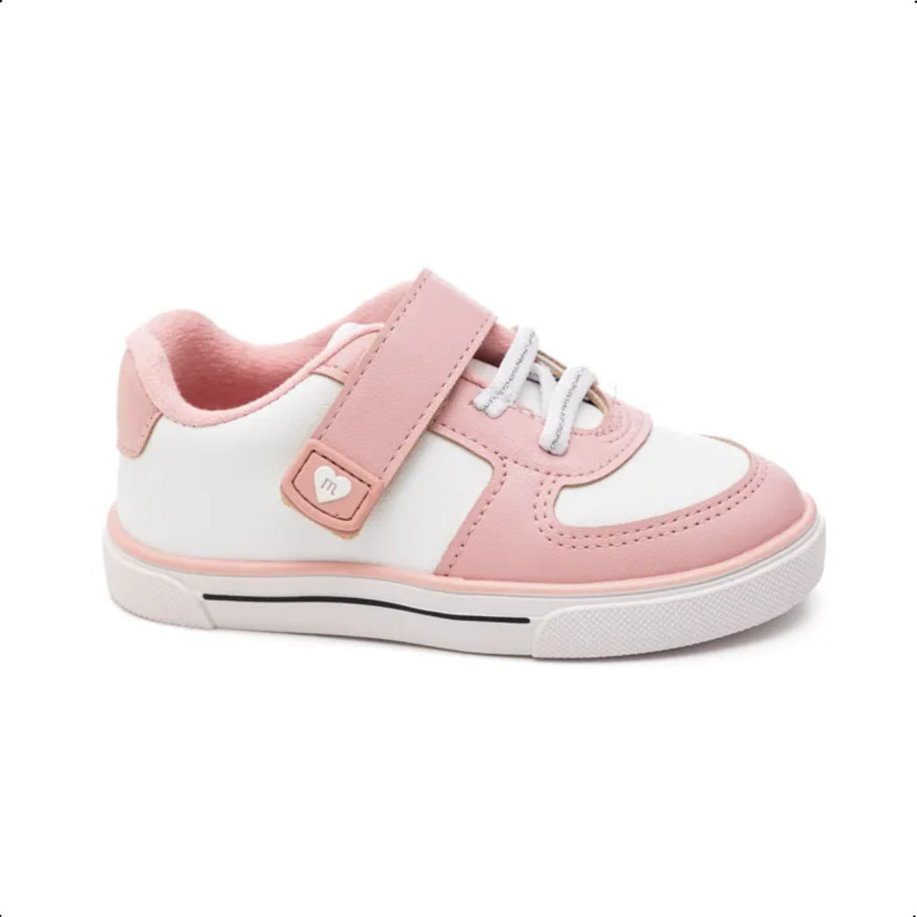 Tenis Infantil Menina Molekinha Casual Moda Escolar Calce Facil Antiderrapante Confortavel leve em Oferta na Shopee