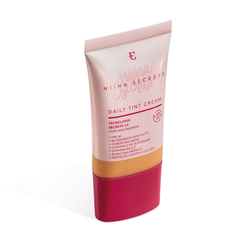 Eudora Base Líquida Cor 35 Daily Tint Cream Niina Secrets 25ml