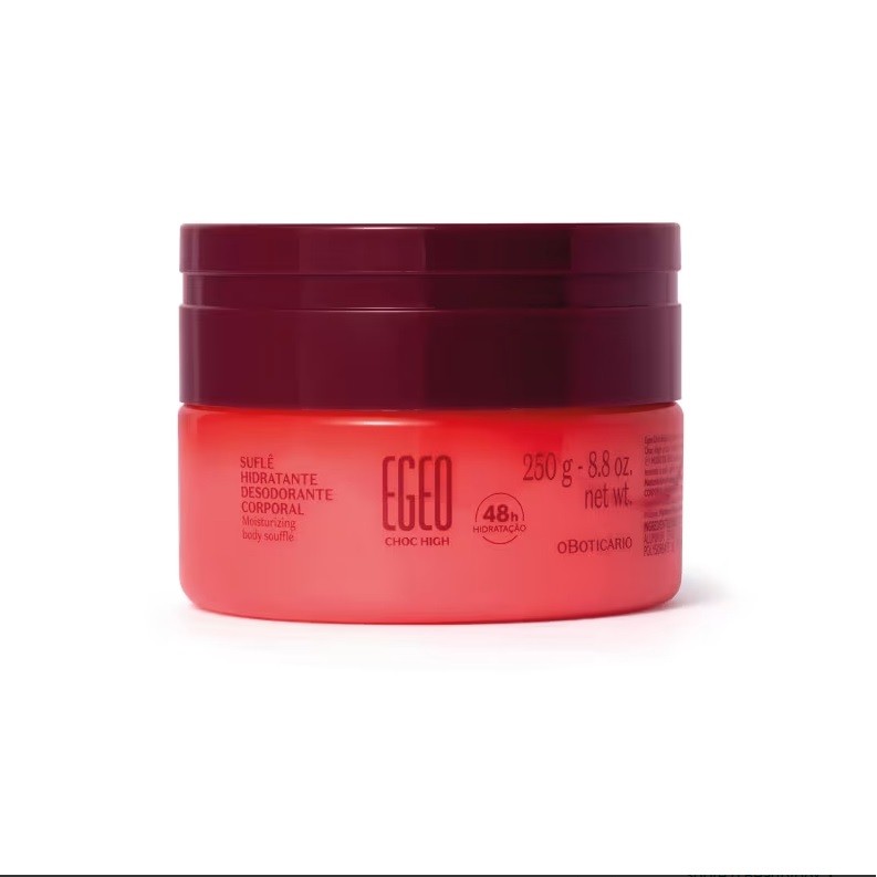Suflê Hidratante Desodorante Corporal Egeo High 250g em Oferta na Shopee