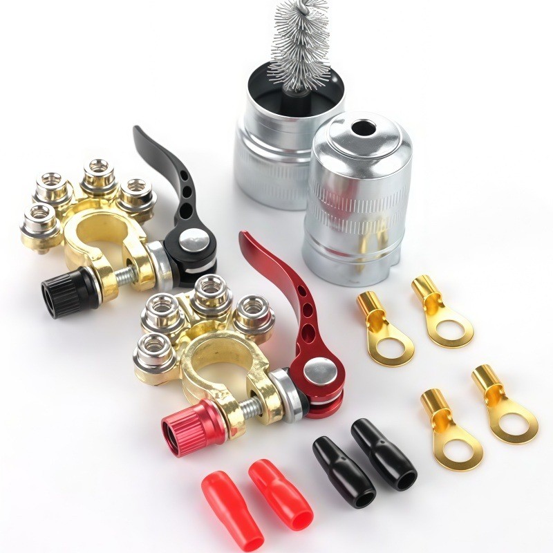 Conector Terminal Engate Rápido Trava Bateria Automotiva Com Desconexão Rápida De 4 Vias