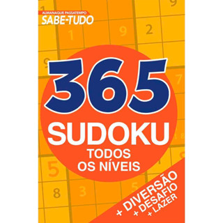 Almanaque Passatempos Sabe Tudo 365 | Sudoku em Oferta na Shopee