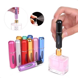 Escolha: 1 Unidade ou Kits (3, 5, 10 Peças) Atacado-Porta Perfume 5ml Recarregável Spray de Bolso em Oferta na Shopee