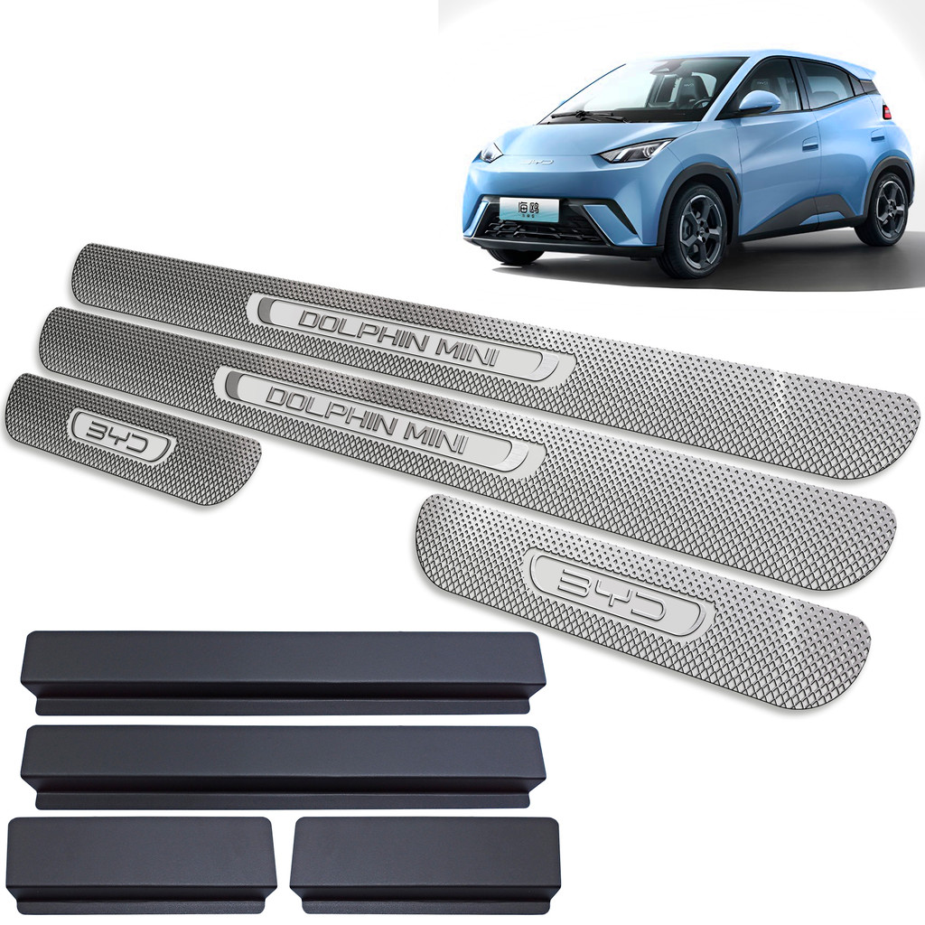 Soleira Dolphin Mini 2024 até 2025 - Aço Inox Standard em Oferta na Shopee