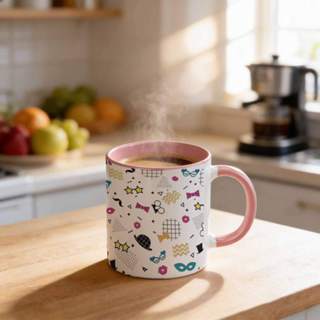 Caneca de Ceramica Festa Divertida Estampa Criativa Alta Qualidade Presente Dia a Dia em Oferta na Shopee