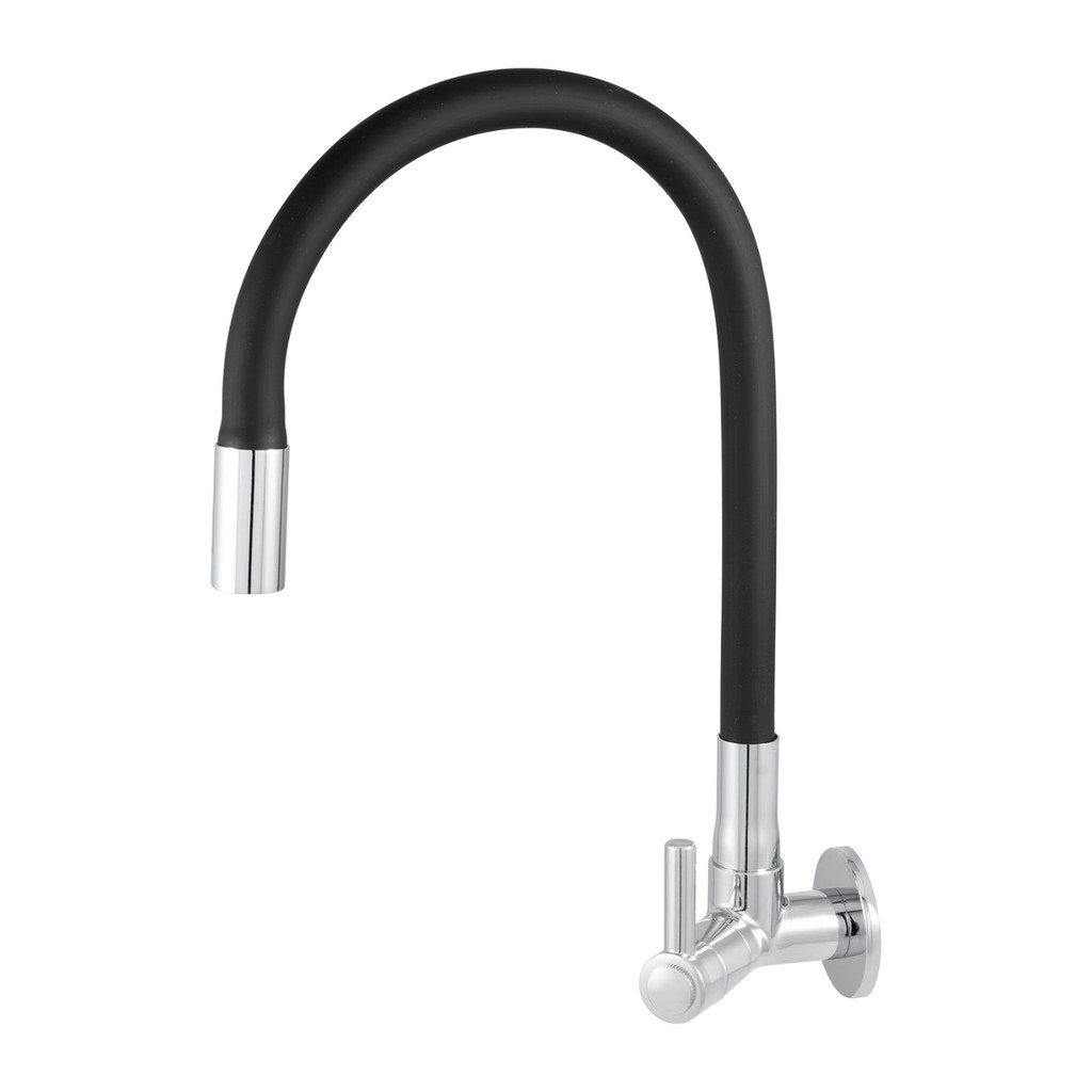 Torneira 1170 ABS Parede 1/4 de Volta Cano Flexível Black em Oferta na Shopee