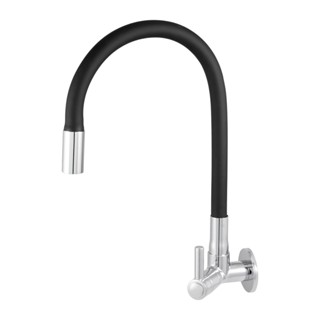 Torneira 1170 ABS Parede 1/4 de Volta Cano Flexível Black em Oferta na Shopee