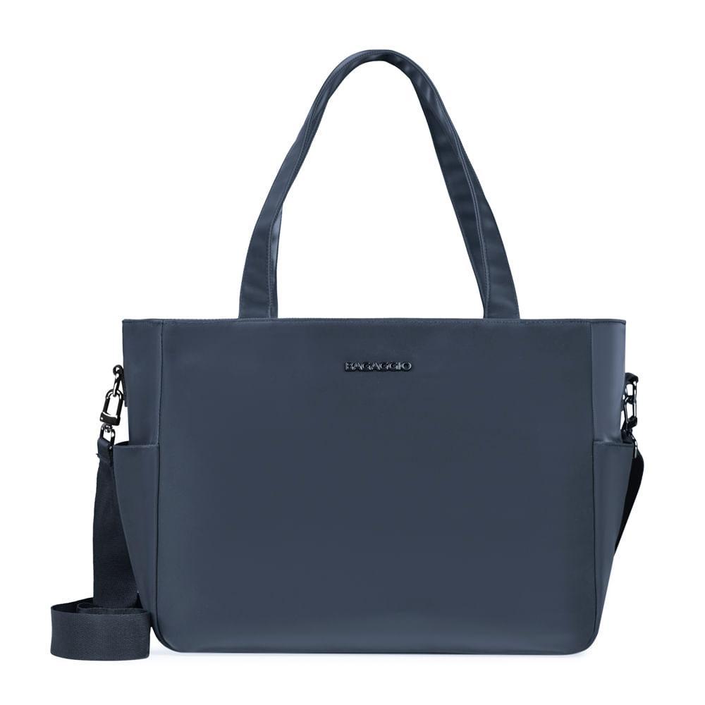Bolsa Feminina Média Executiva Donna Azul Marinho em Oferta na Shopee
