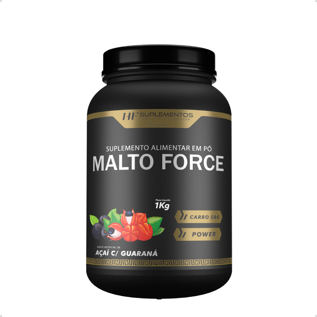 MALTO FORCE MALTODEXTRIN COM VITAMINA C 1KG HF SUPLEMENTS