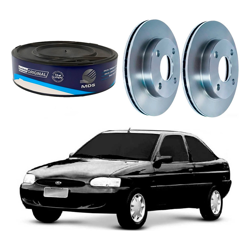 Disco Freio Dianteiro Escort 1.8 1997 A 2004