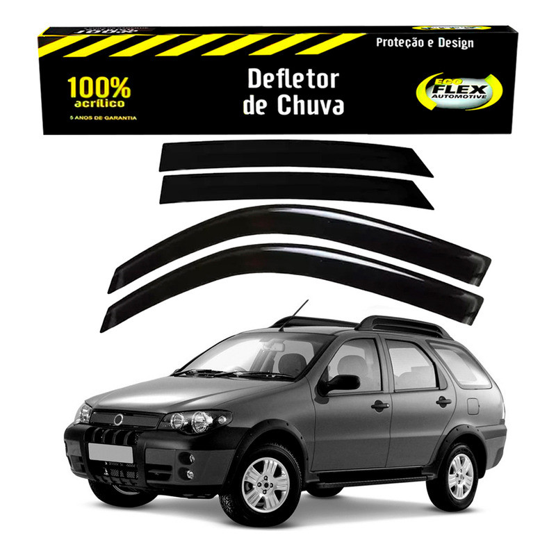 Jogo Calha Defletor Chuva Palio Adventure 1.8 2003 A 2010