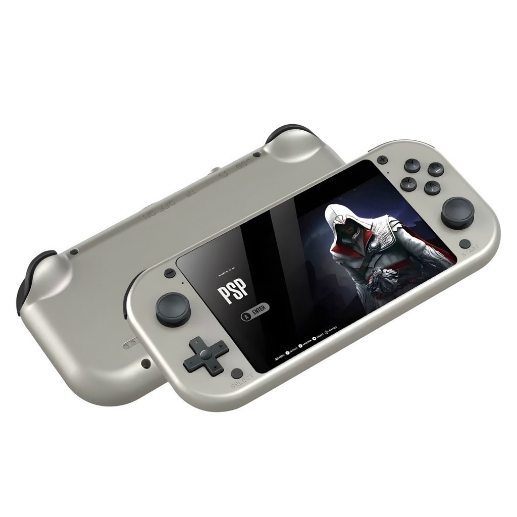 O Console de jogos portátil com tela LCD de 4,3" Quad-core, até 1,2 GHz, 25 emuladores clássicos em Oferta na Shopee