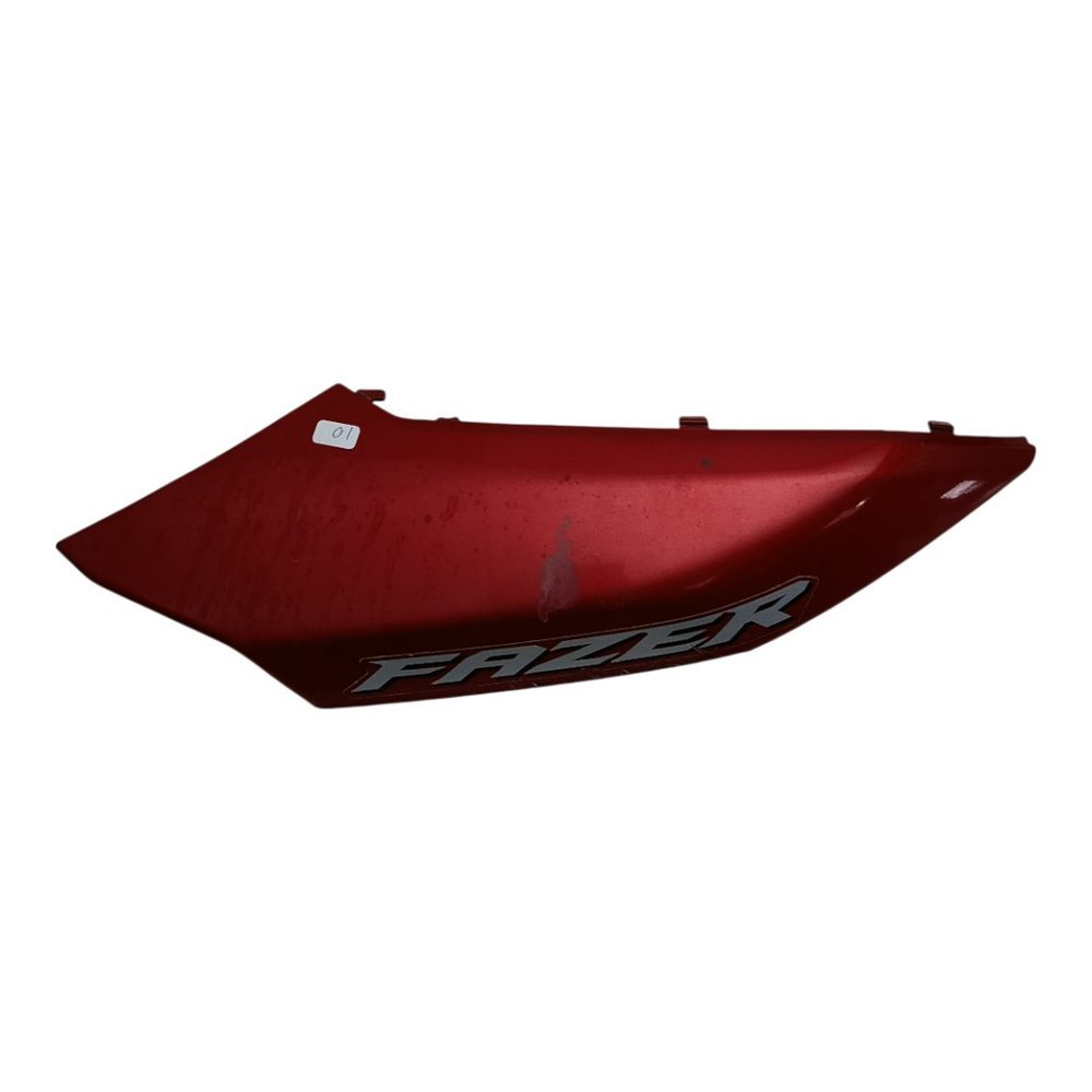 Carenagem Aba Superior Esquerda Yamaha Fazer FZ25 2018 a 2025 Vermelho