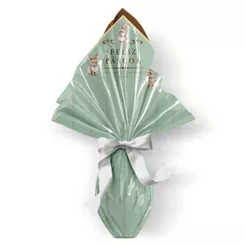 Saco Express 49x49cm Para Ovos de 750g a 1kg - Classique Bunny Verde - 5 unidades - Cromus - Rizzo