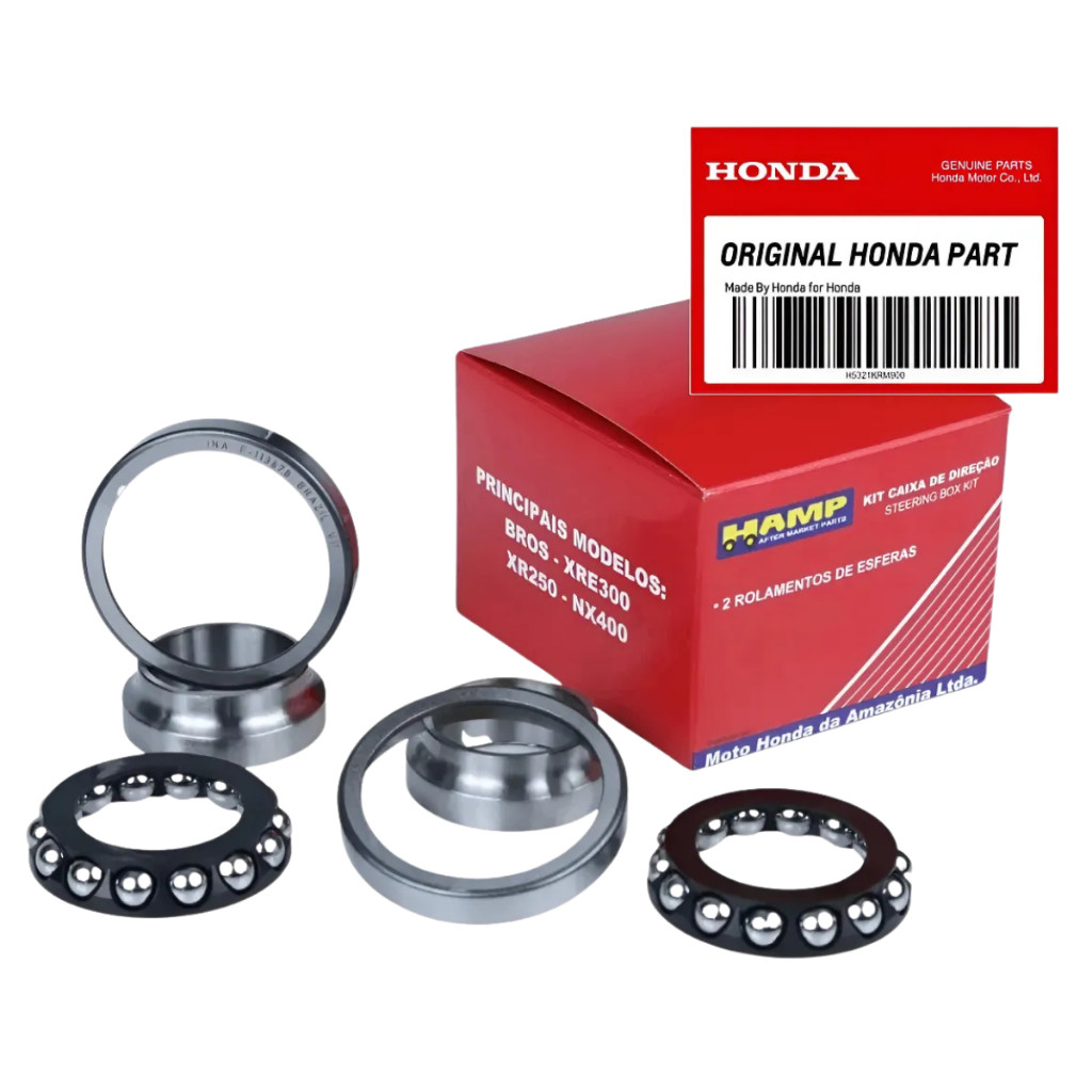 Kit Caixa De Direção Honda Titan Fan Cg 125 150 160 Original Hamp