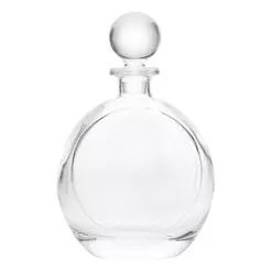 Garrafa para Whisky 700ml Vidro Wolff Licoreira Bar Em Casa Decoração Bebidas Drinks Presente Elegante Sofisticado Nobre