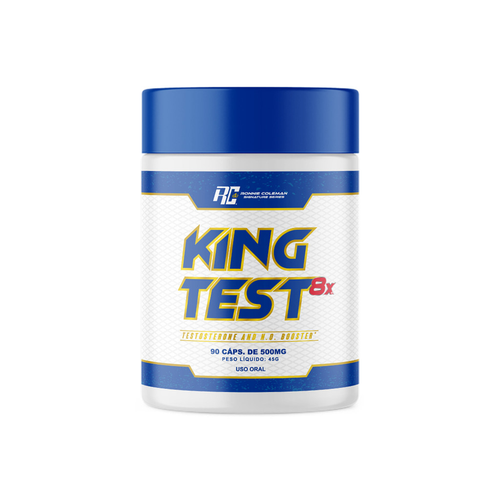 King Test Ronnie Coleman 90 Caps S/ Sabor Original Importado em Oferta na Shopee