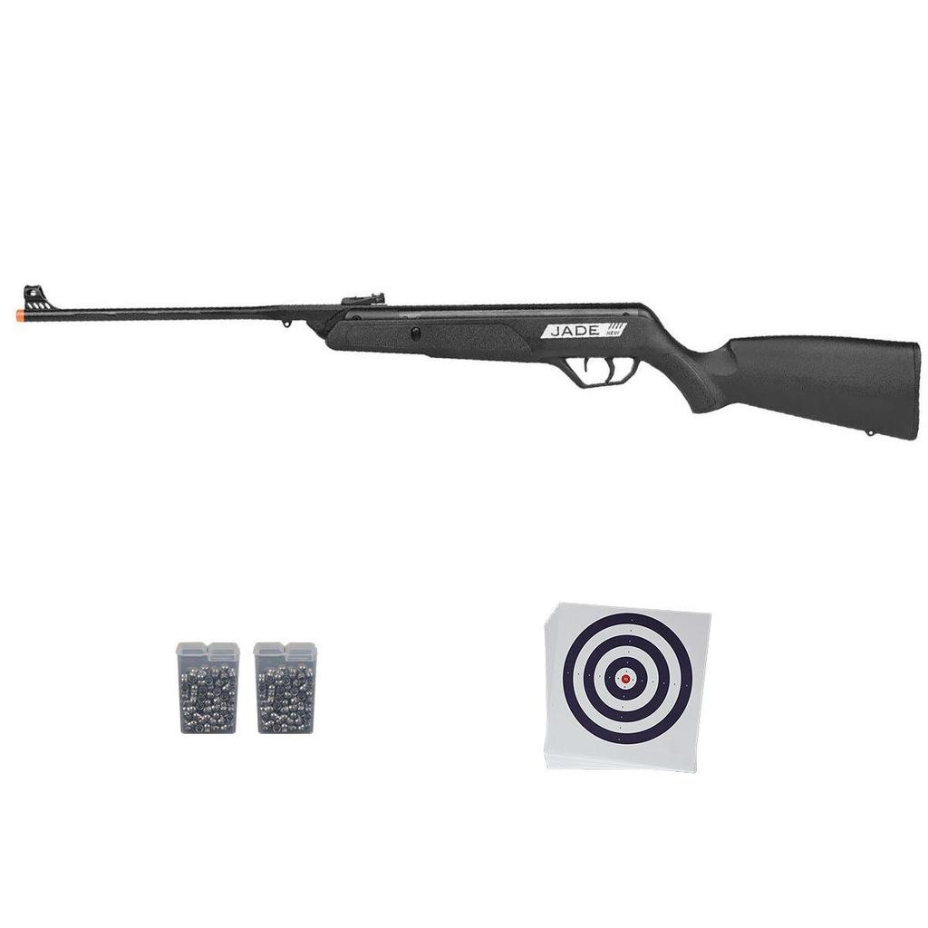 Carabina de Pressão New Jade Oxidada 5.5mm - CBC + Acessórios em Oferta na Shopee