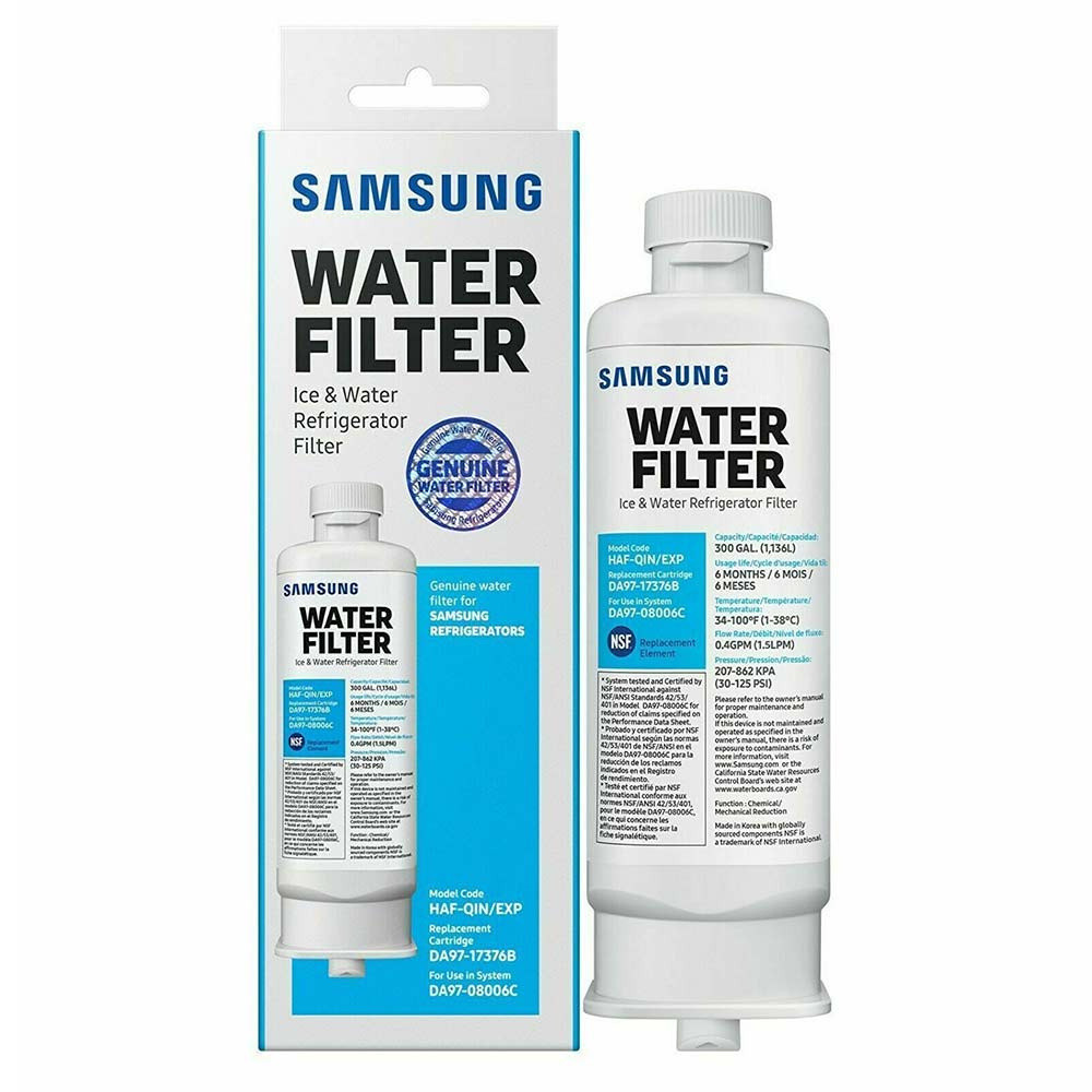 Filtro De Água De 1 Unidade Para Geladeira Samsung DA97-17376B HAF-QIN 08006C