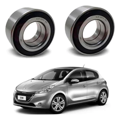 Par Rolamento Dianteiro 208 1.5 Com Abs 2013 A 2016