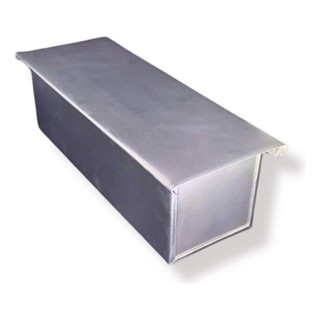 Kit Com 2 Formas Pão Slice Cake Com Tampa 30x10x10 Em Alumínio em Oferta na Shopee